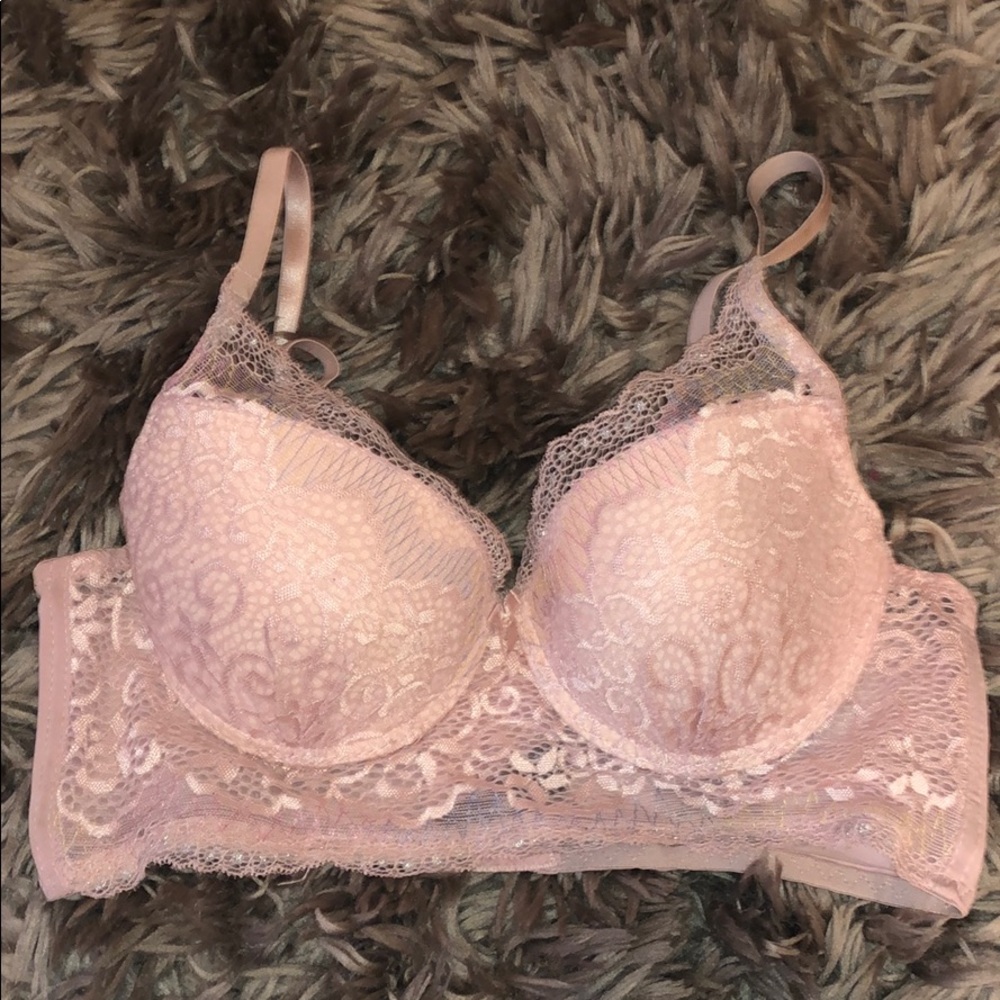 Blush pink bralette